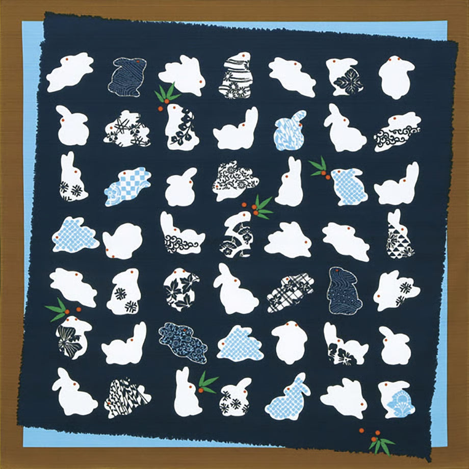 50cm Furoshiki | Usagi to Komon