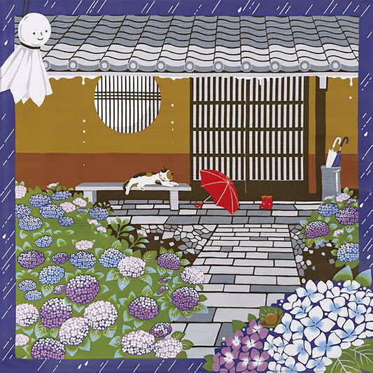 50cm Furoshiki | Mikeneko Amayadori