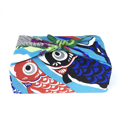 50cm Furoshiki | Mikeneko Koi Nobori