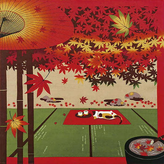 50cm Furoshiki | Mikeneko Momiji