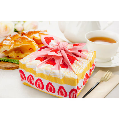 50cm Misato Asayama Furoshiki | Strawberry Shortcake