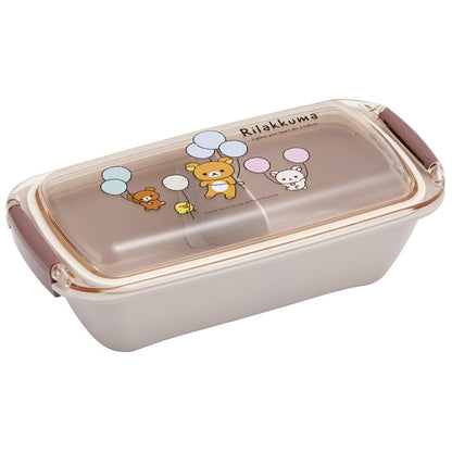 Rilakkuma Bento | One tier, 530mL (Brown)