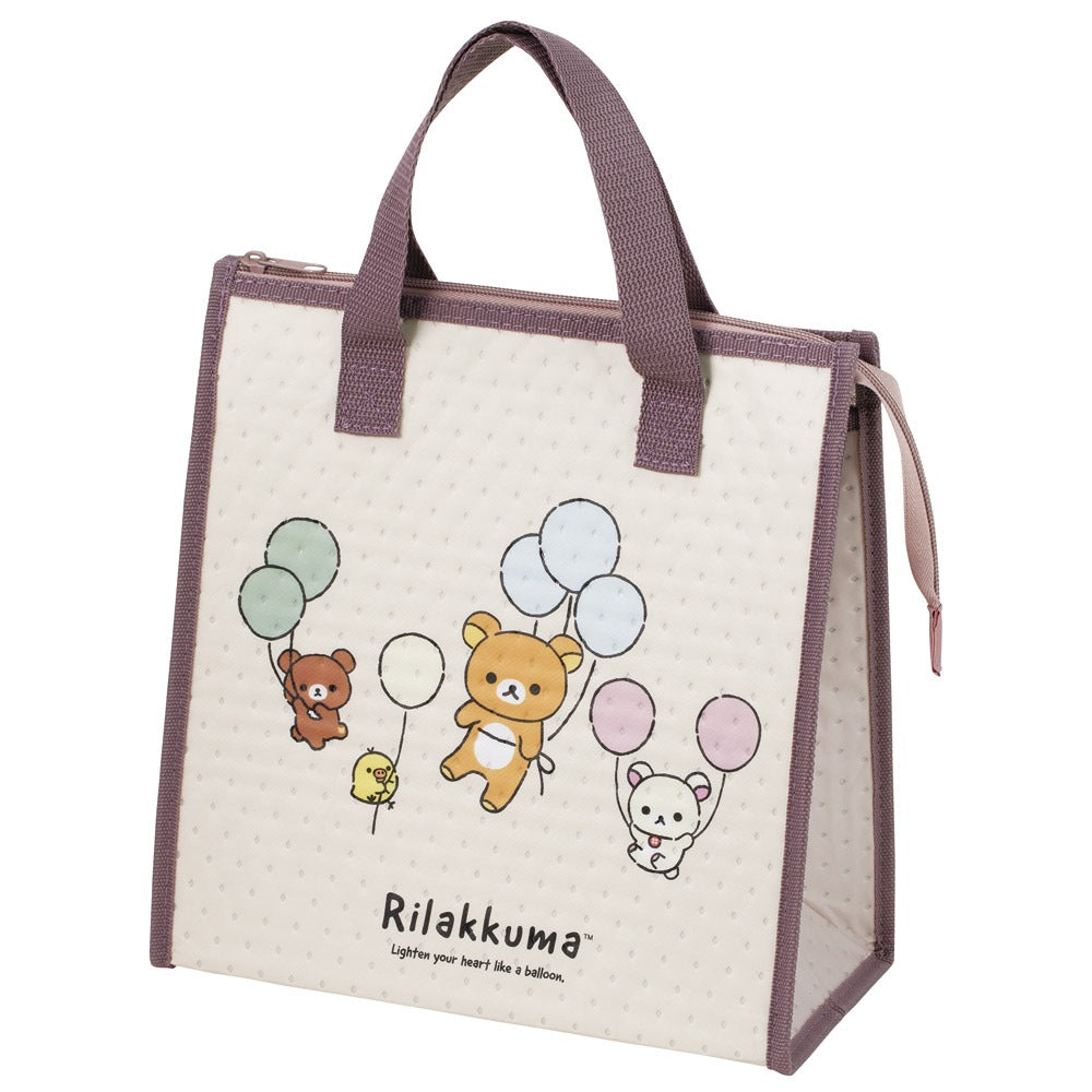 Rilakkuma Insulated Tote Bag | Balloons