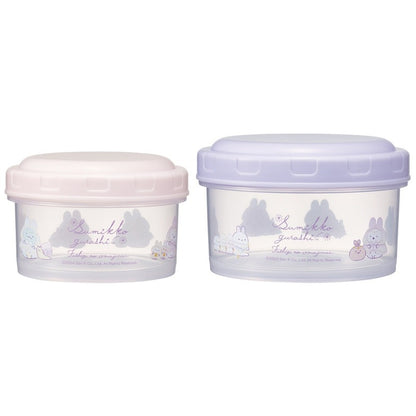Sumikko Gurashi Food Container | Round, 2-piece Set