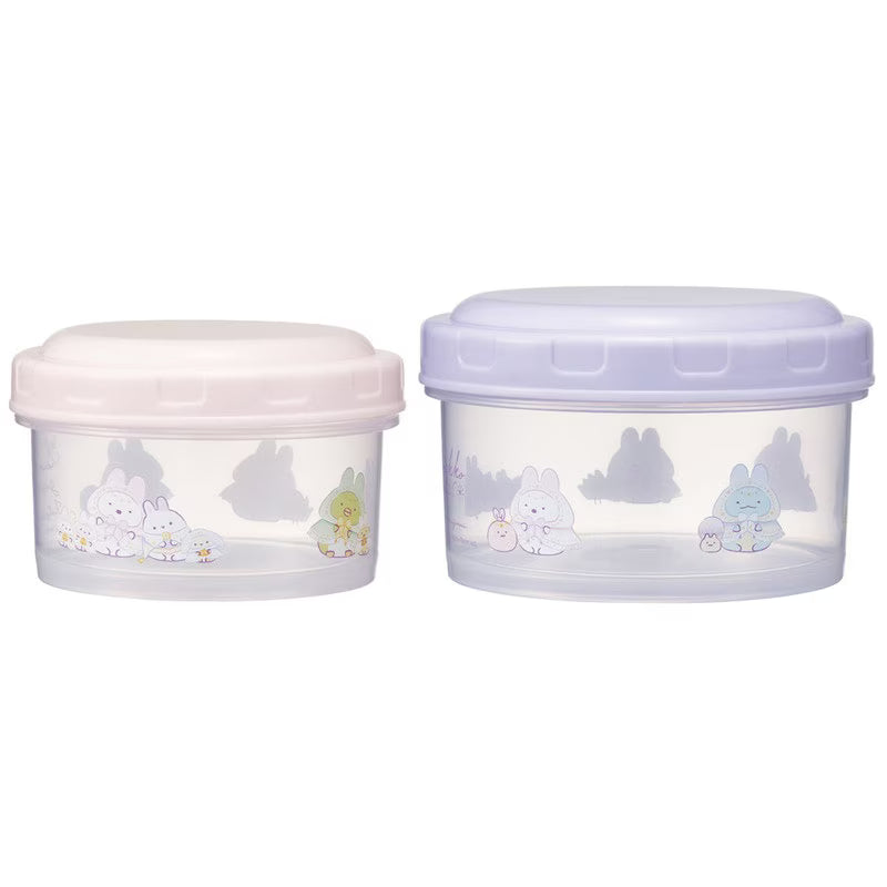 Sumikko Gurashi Food Container | Round, 2-piece Set