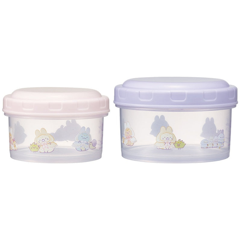 Sumikko Gurashi Food Container | Round, 2-piece Set