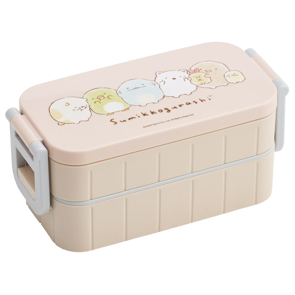 Sumikko Gurashi Bento | Drawing, 2 tiers, 600mL (with chopsticks)