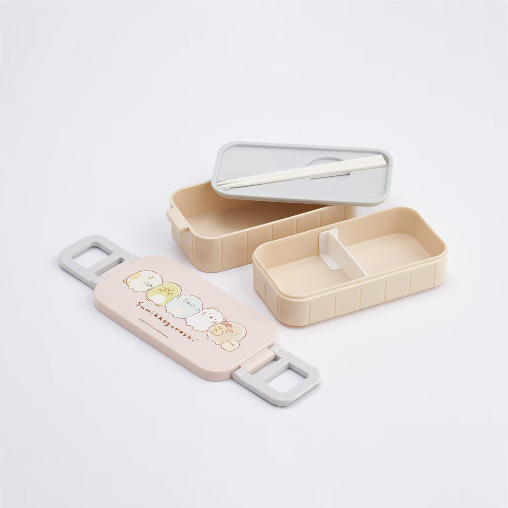Sumikko Gurashi Bento | Drawing, 2 tiers, 600mL (with chopsticks)