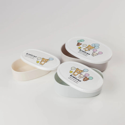 Rilakkuma Bento | Balloons, Three-piece Set