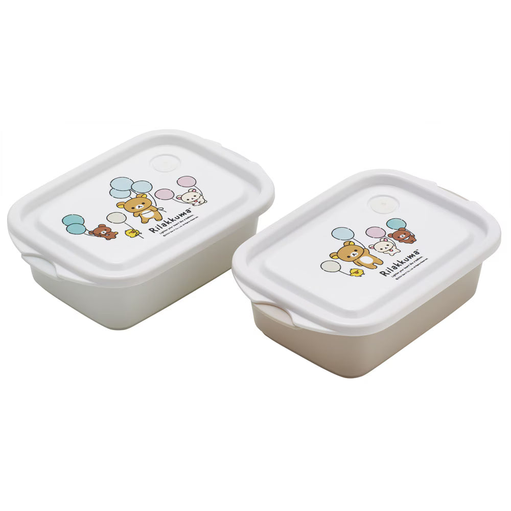 Rilakkuma Bento | Balloons, 2-Piece Set