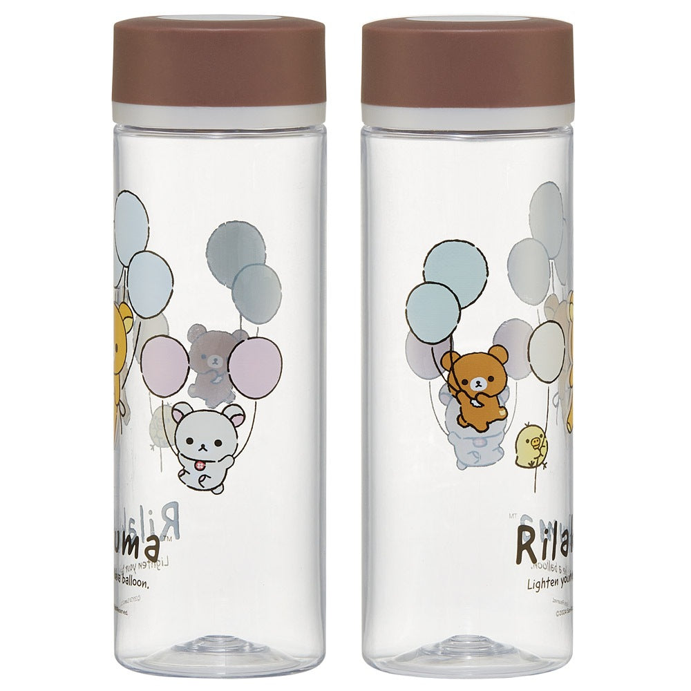 Rilakkuma Clear Bottle | Balloons, 400mL