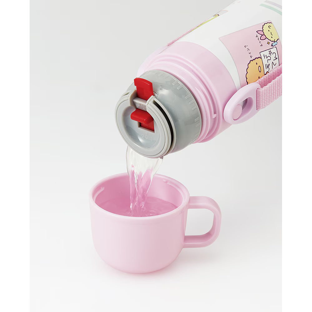 Sumikko Gurashi Stainless Steel Water Bottle | Angel Ebiten (with cup)