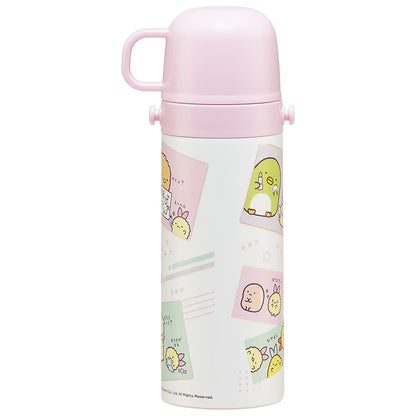 Sumikko Gurashi Stainless Steel Water Bottle | Angel Ebiten (with cup)