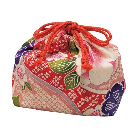 Drawstring Bento Bag (Sakura Pink)
