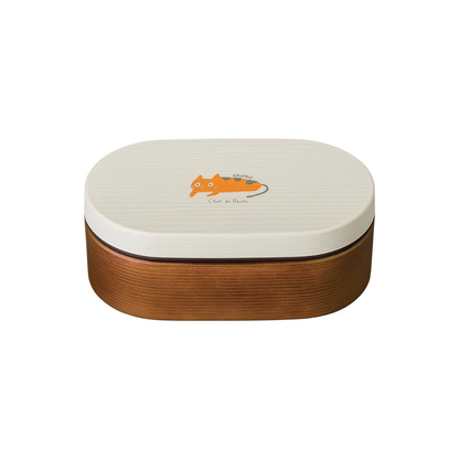 Chat du Café Bento | Mokume, Oval