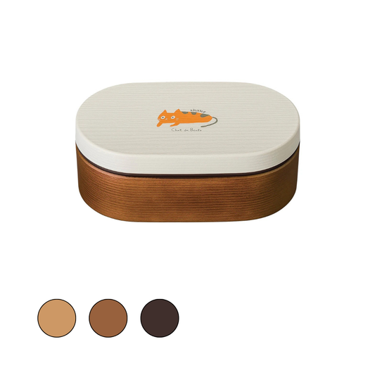 Chat du Café Bento | Mokume, Oval