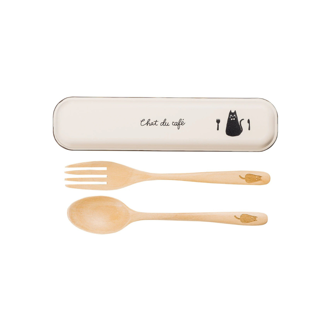 Chat du Café Cutlery Set