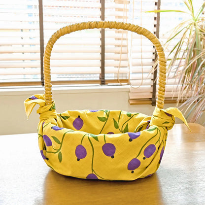 75cm Furoshiki | Grosella (yellow)