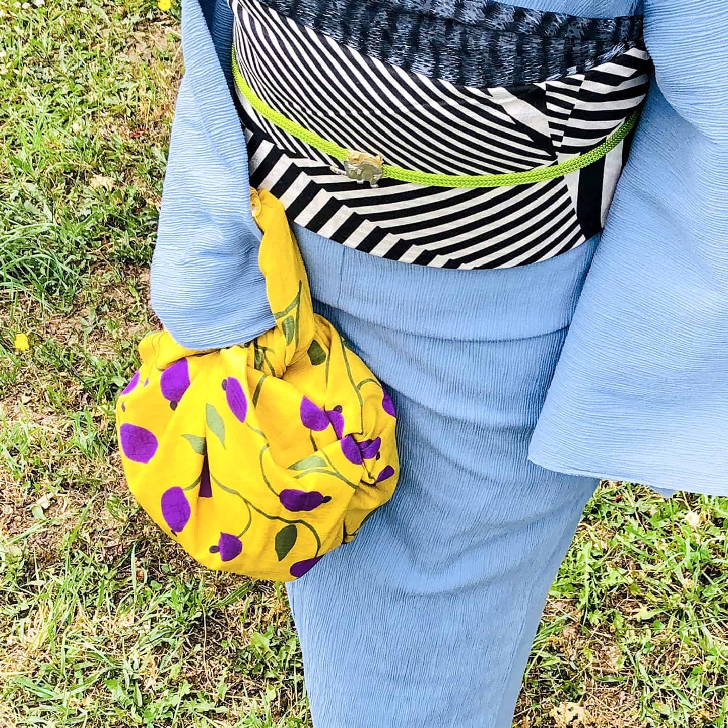 75cm Furoshiki | Grosella (yellow)