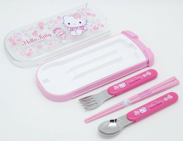 Hello Kitty Cutlery Set | Sakura