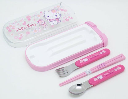 Hello Kitty Cutlery Set | Sakura