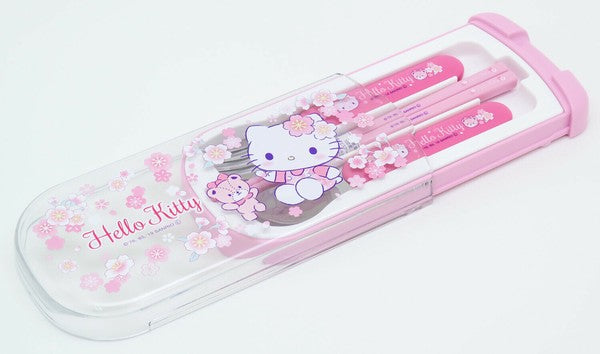 Hello Kitty Cutlery Set | Sakura