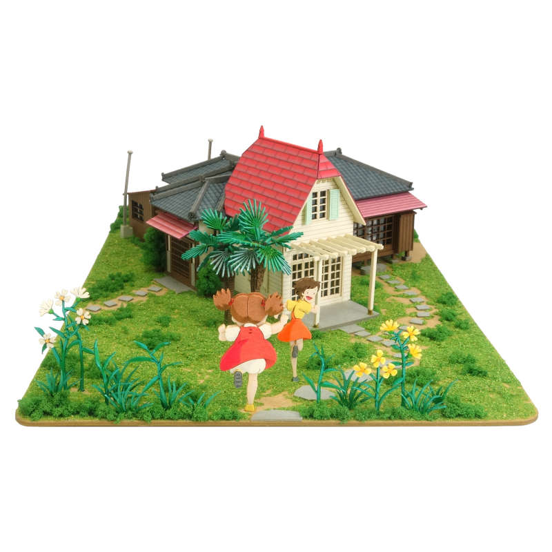 Ghibli Miniatuart | My Neighbor Totoro - Satsuki & Mei's House