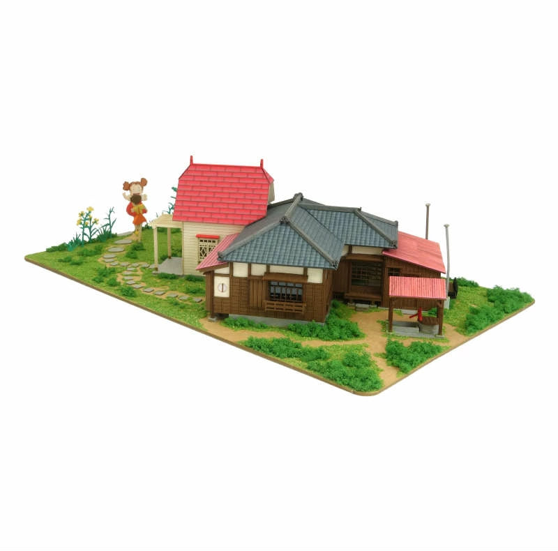 Ghibli Miniatuart | My Neighbor Totoro - Satsuki & Mei's House