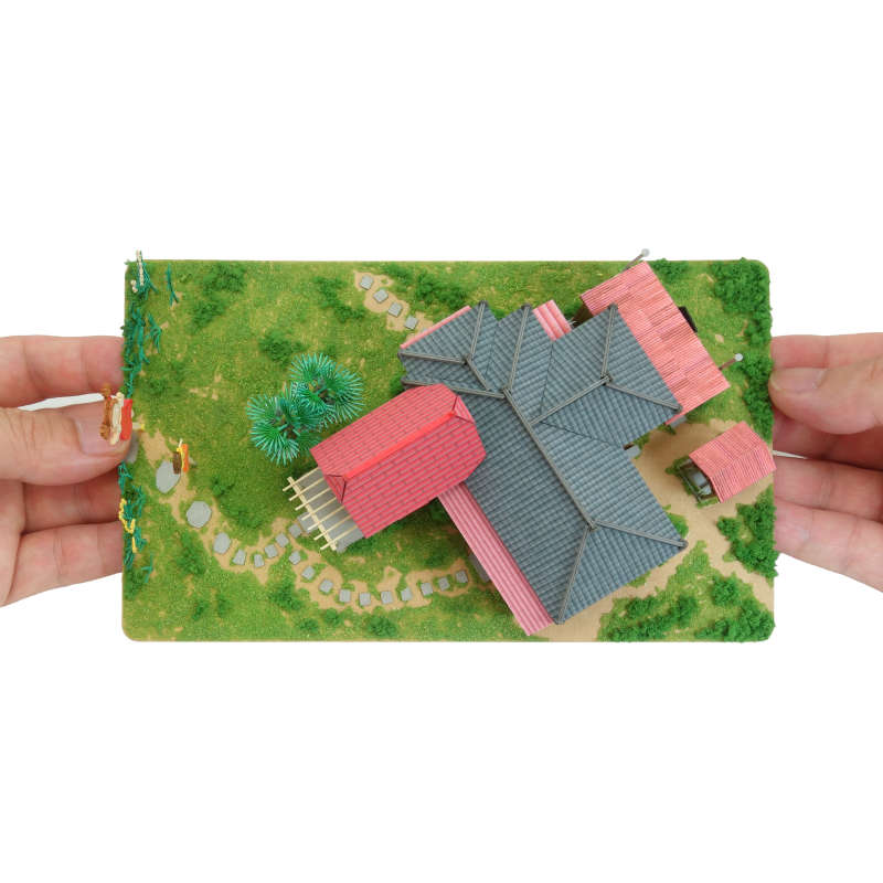 Ghibli Miniatuart | My Neighbor Totoro - Satsuki & Mei's House