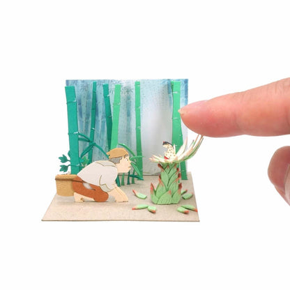 Ghibli Miniatuart Mini | The Tale Of Princess Kaguya - The Birth of Princess Kaguya