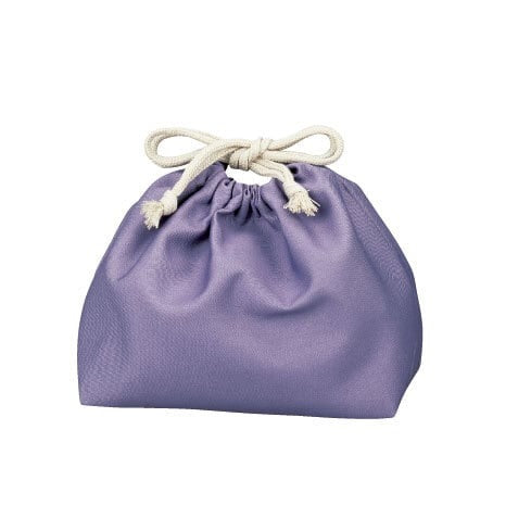 Drawstring Bento Bag (blueberry purple)
