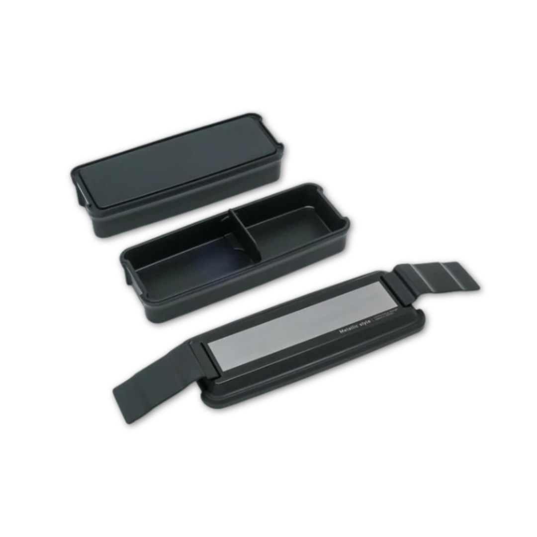 Shikiri Bento | Metallic Style, Two Tiers, 850ml