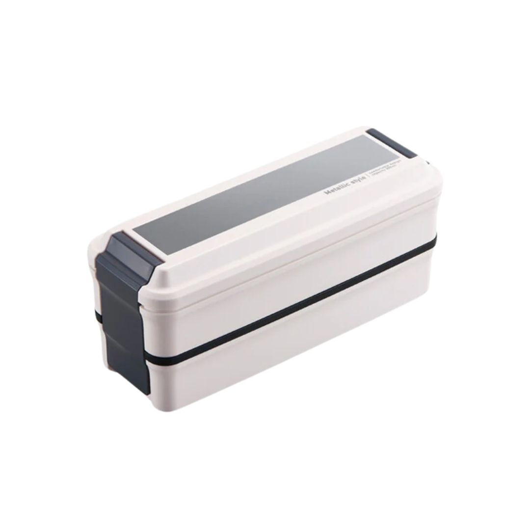 Shikiri Bento | Metallic Style, Two Tiers, 850ml