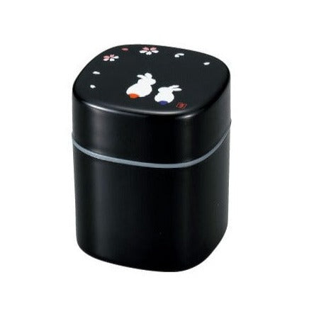 Tea Canister | Hanami Usagi Black