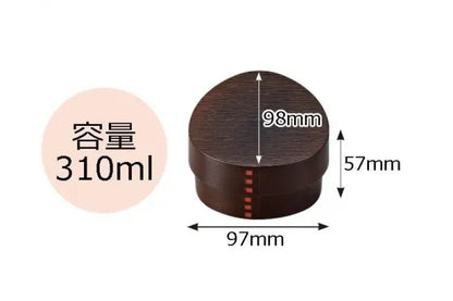 Onigiri Box | Wappa Mokume, 310ml