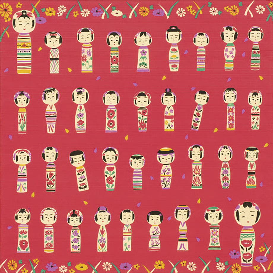 50cm Furoshiki | Kokeshi