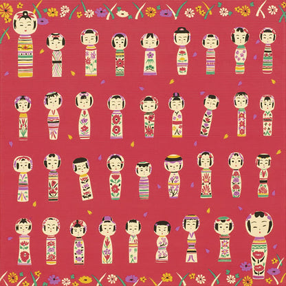 50cm Furoshiki | Kokeshi
