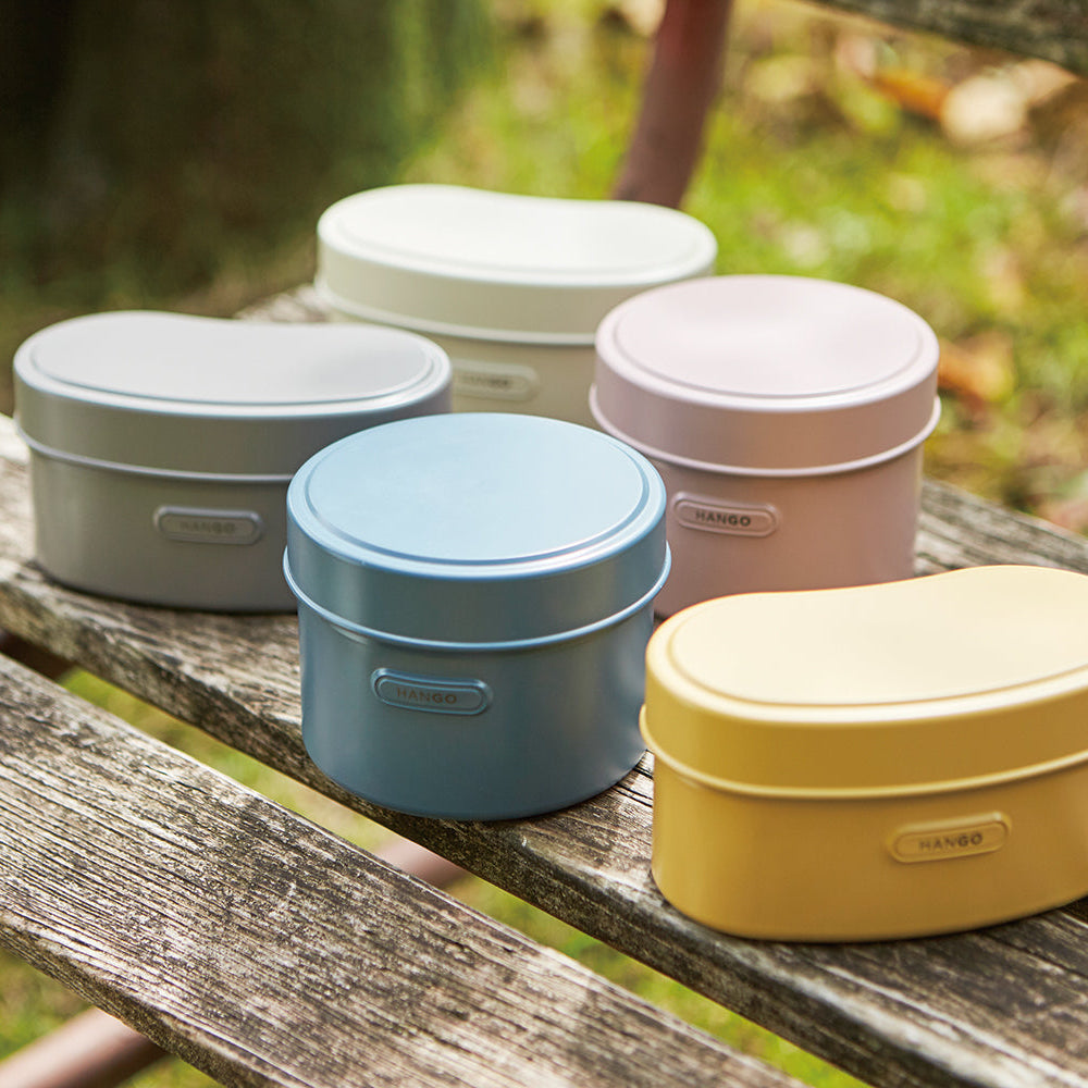 Hango Bento | Round, Two Tiers, 600ml