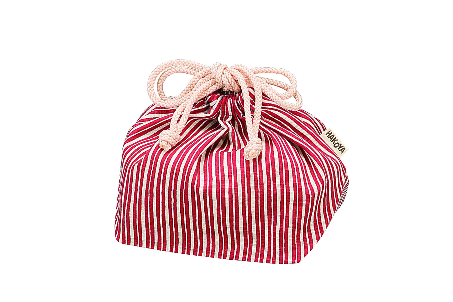 Tokusa Stripes Bento Bag | Red