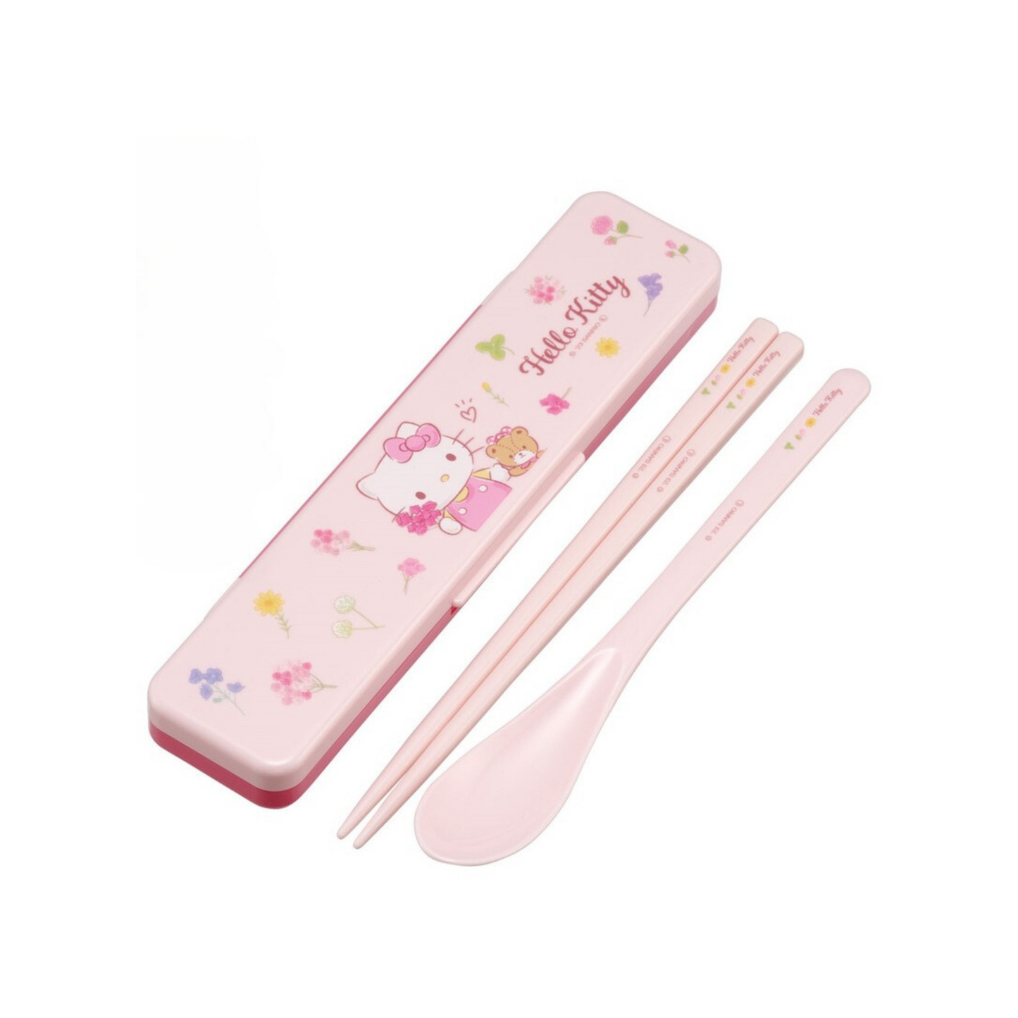 Hello Kitty Flower Cutlery Set