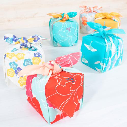 50cm Hime Musubi Furoshiki | Peony Red