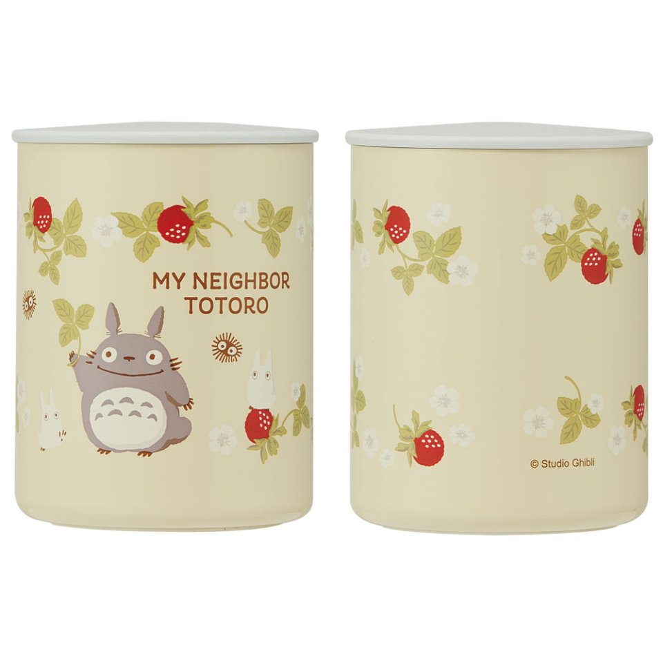 Totoro Raspberry Thermal Lunch Set