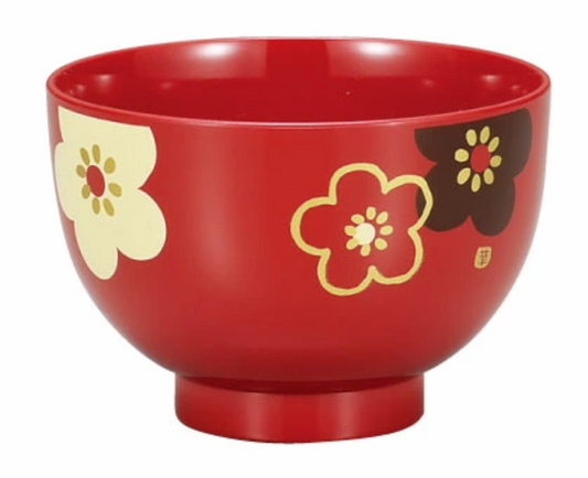Soup Bowl | Ume, Red, 300mL