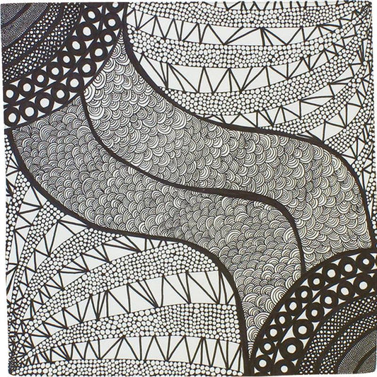 50cm Art Brut | Wind Charcoal Gray