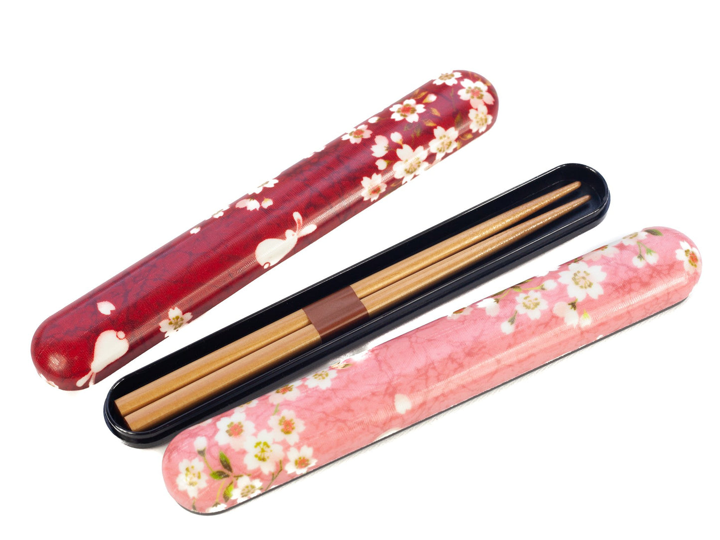 Sakura Usagi Chopsticks Set | Red
