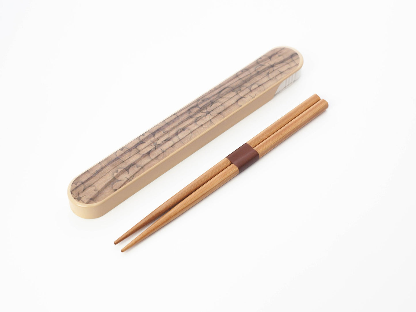 Sakura Mokume Chopsticks Set | Natural