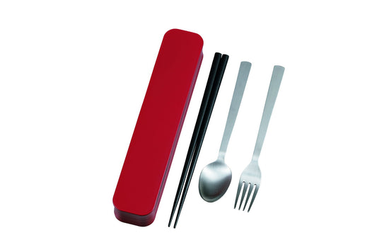 Cutlery Set | Red