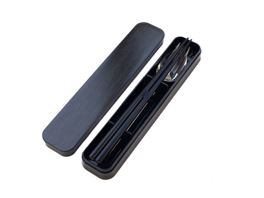 Woodgrain Cutlery Set | Walnut