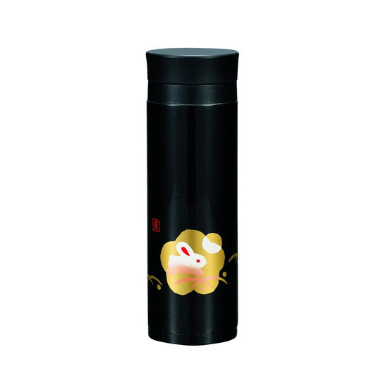 Stainless Steel Bottle | Usagi, Black