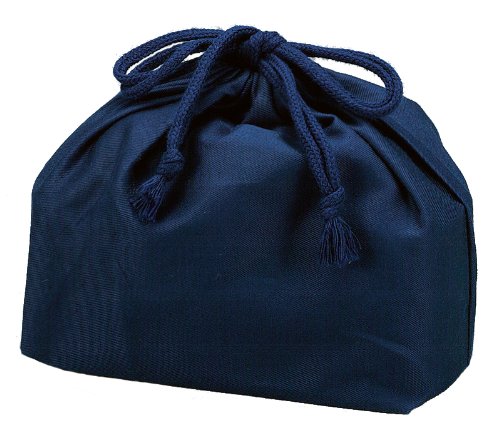Drawstring Bento Bag | Navy, XL